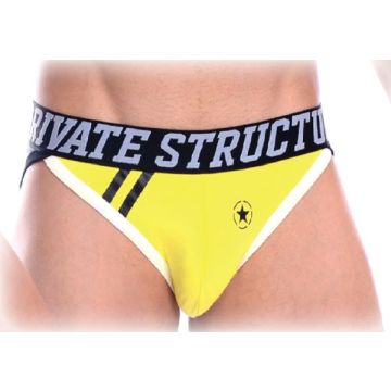 Private Structure Banded Bikini Melange