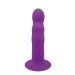 Dildo Solid Love Premium Ribbed - Paars