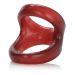 Cockring en Ballsling - Rood