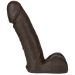 Vac-U-Lock Realistische Dildo Zwart - 20 cm