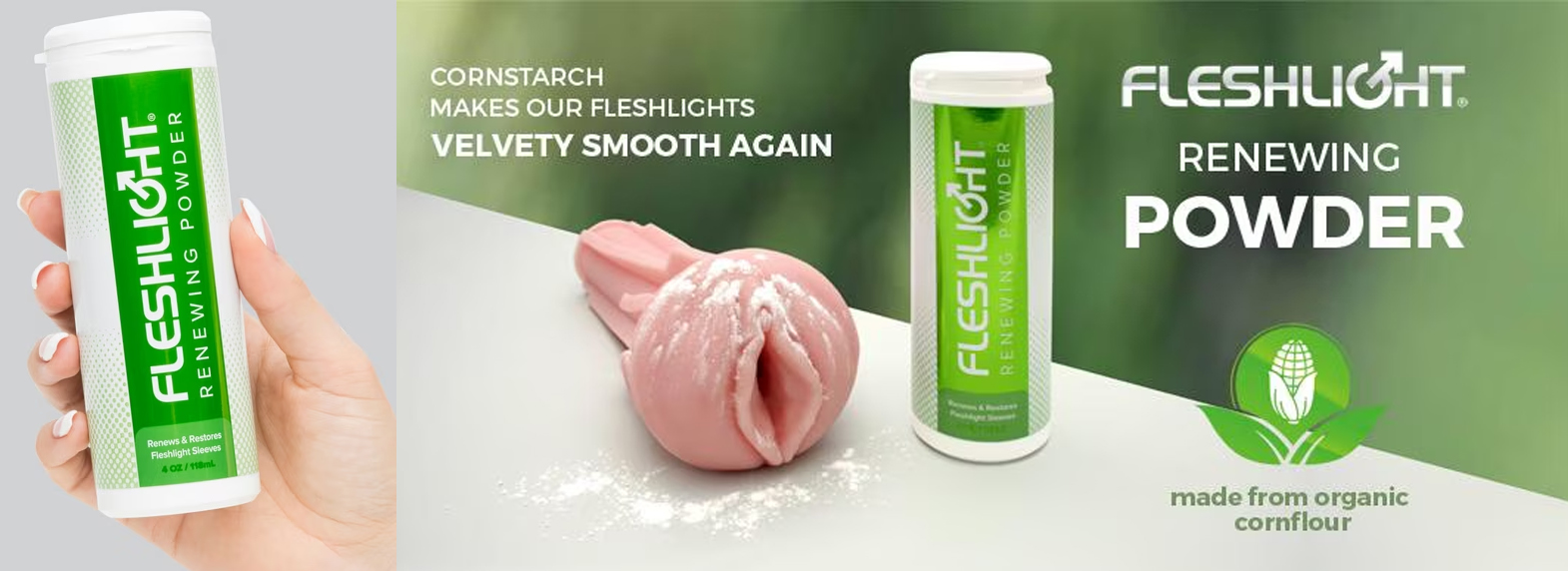 Fleshlight renewing poeder