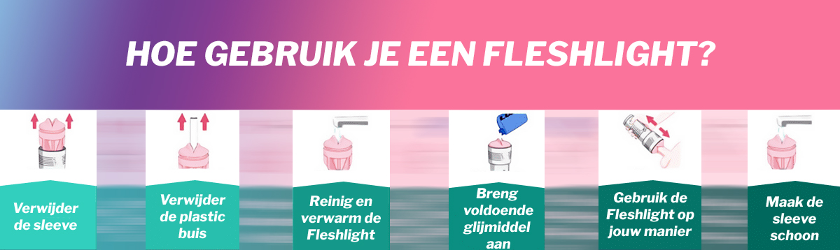 Hoe gebruik je een Fleshlight stappen